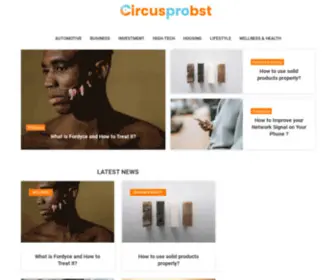 Circusprobst.com(Zirkus Probst) Screenshot