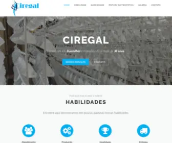 Ciregal.com.br(Pintura) Screenshot