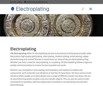 Cirelectroplating.co.uk(CIR Electroplating) Screenshot