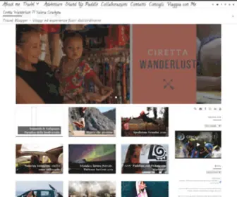 Cirettawanderlust.it(Ciretta Wanderlust) Screenshot