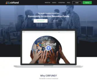 Cirfund.org(Buy & sell oro) Screenshot