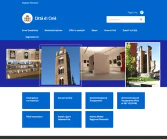Cirie.net(Città) Screenshot