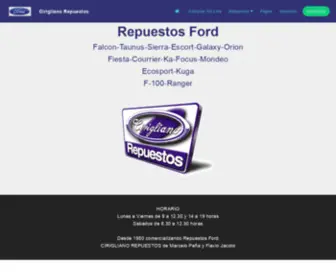 Ciriglianorepuestos.com.ar(Repuestos para tu FORD. Catálogo interactivo) Screenshot