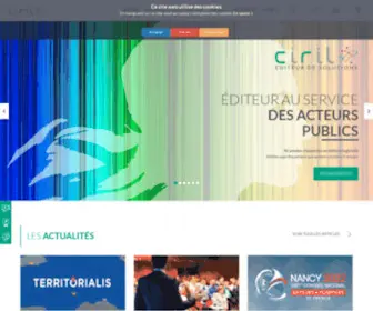 Ciril.net(Accueil) Screenshot