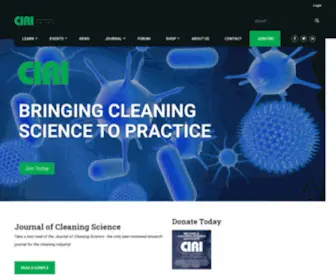 Ciriscience.org(Cleaning Industry Research Institute) Screenshot