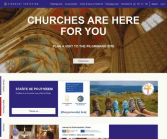Cirkevnituristika.cz(Church Tourism) Screenshot
