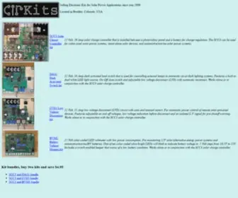 Cirkits.com(Electronic Kits for Solar Power) Screenshot