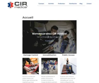 Cirmedical.fr(Site web en construction) Screenshot