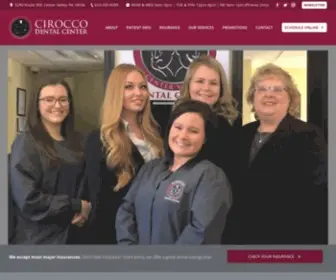 Ciroccodentalcenterpa.com(Cirocco Dental Center) Screenshot