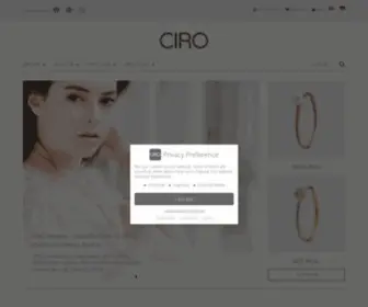 Cirojewelry.com(CIRO Jewelry) Screenshot