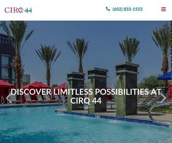 Cirq44.com(Apartments for Rent in Phoenix) Screenshot