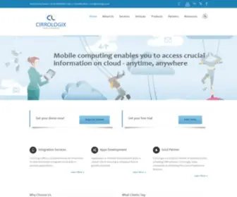 Cirrologix.com(Salesforce development) Screenshot