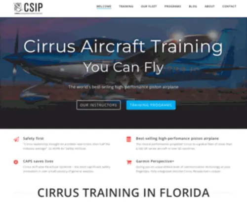 Cirrus-Training.com(Cirrus Professional Training) Screenshot