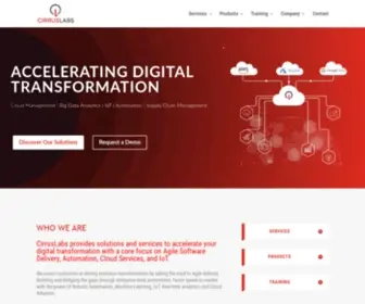 Cirruslabs.io(Digital Transformation Consulting) Screenshot