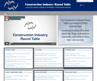Cirt.org(Construction Industry Round Table (CIRT)) Screenshot