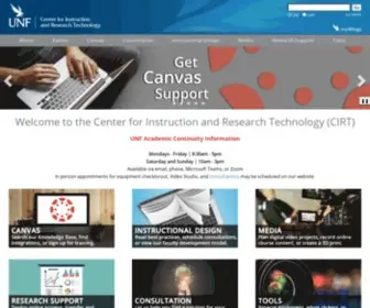 Cirtunf.org(Center for Instruction & Research Technology) Screenshot