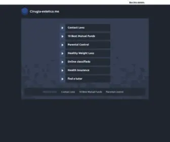 Cirugia-Estetica.me(Cirugia Estetica) Screenshot