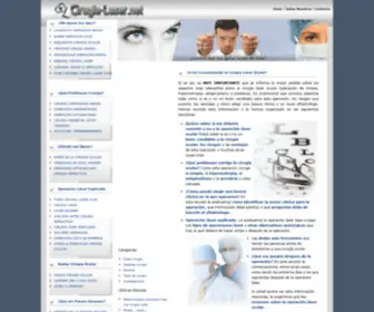 Cirugia-Laser.net(CIRUGIA LASER OCULAR) Screenshot