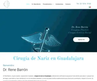 Cirugiasdenariz.mx(Cirugia de Nariz Guadalajara) Screenshot