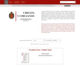 Cirugiaycirujanos.com(Cirugía) Screenshot