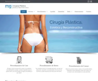 Cirujanaplasticamg.com(Welcome) Screenshot