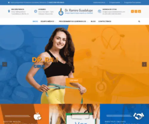 Cirujanodeobesidad.com(Centro Clínico Quirúrgico del Dr) Screenshot