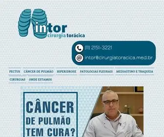Cirurgiatoracica.med.br(Intor) Screenshot