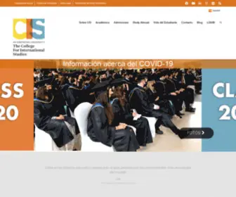 Cis-Spain.com(The College for International Studies) Screenshot