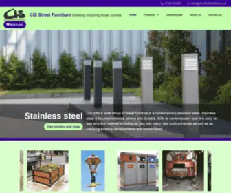 Cis-Streetfurniture.co.uk(CIS Street Furniture) Screenshot