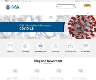 Cisa.gov(Home Page) Screenshot