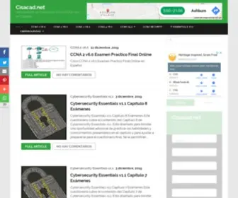 Cisacad.net(▷) Screenshot