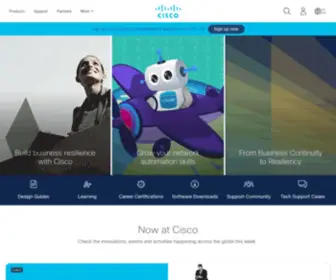 Cisco.co.in(India) Screenshot