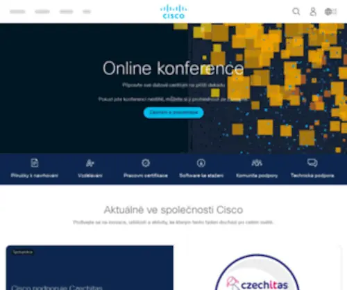Cisco.cz(Česká republika) Screenshot