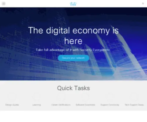 Cisco.net(Cisco) Screenshot