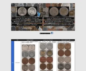 Ciscoins.net(Coins of CIS and Baltic Countries) Screenshot