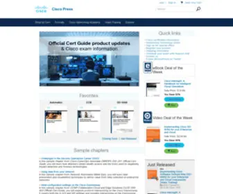 Ciscopress.com(Cisco Press) Screenshot