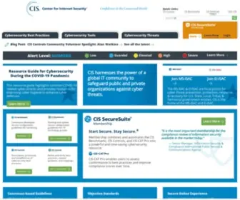Cisecurity.org(CIS is a forward) Screenshot