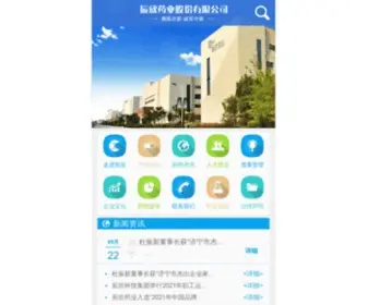 Cisen-Pharma.com(辰欣药业) Screenshot