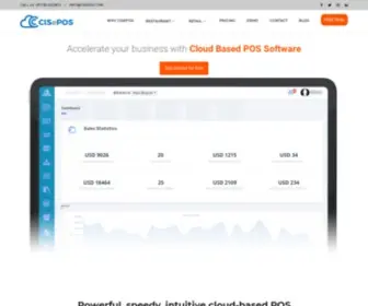 Cisepos.com(Grow your restaurant & retail businesses with CISePOS. Our cloud based POS software) Screenshot