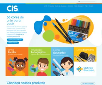 Cisescolar.com.br(CiS Materiais Escolares) Screenshot