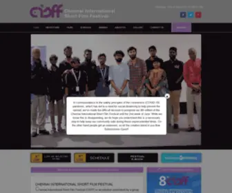 Cisff.in(Chennai International Short Film Festival) Screenshot