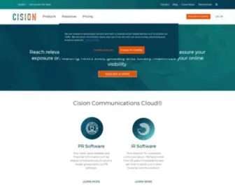 Cision.no(PR Software) Screenshot