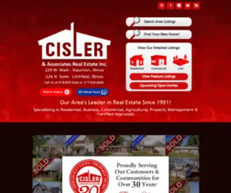 Cisler.com(Cisler & Associates Real Estate Inc) Screenshot