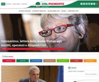 Cislpiemonte.it(Cisl Piemonte) Screenshot