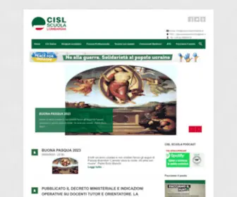 Cislscuolalombardia.it(CISL Scuola Lombardia) Screenshot