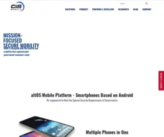 Cismobile.com(AltOS Government Mobile Security for Android) Screenshot