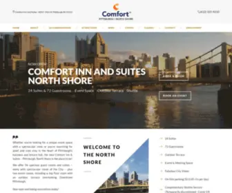 Cisnorthshore.com(Comfort Inn and Suites) Screenshot