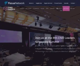 Cisoleaders.com(CISO Leaders Summit Singapore 2021) Screenshot