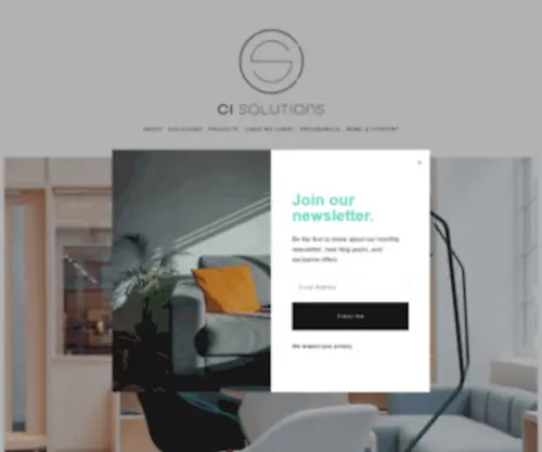 Cisolutionsllc.com(CI SOLUTIONS) Screenshot