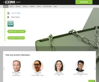 Cisosummit.fr(CDM Media) Screenshot